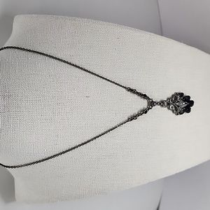 1928 Black ⚫️ Beaded Necklace